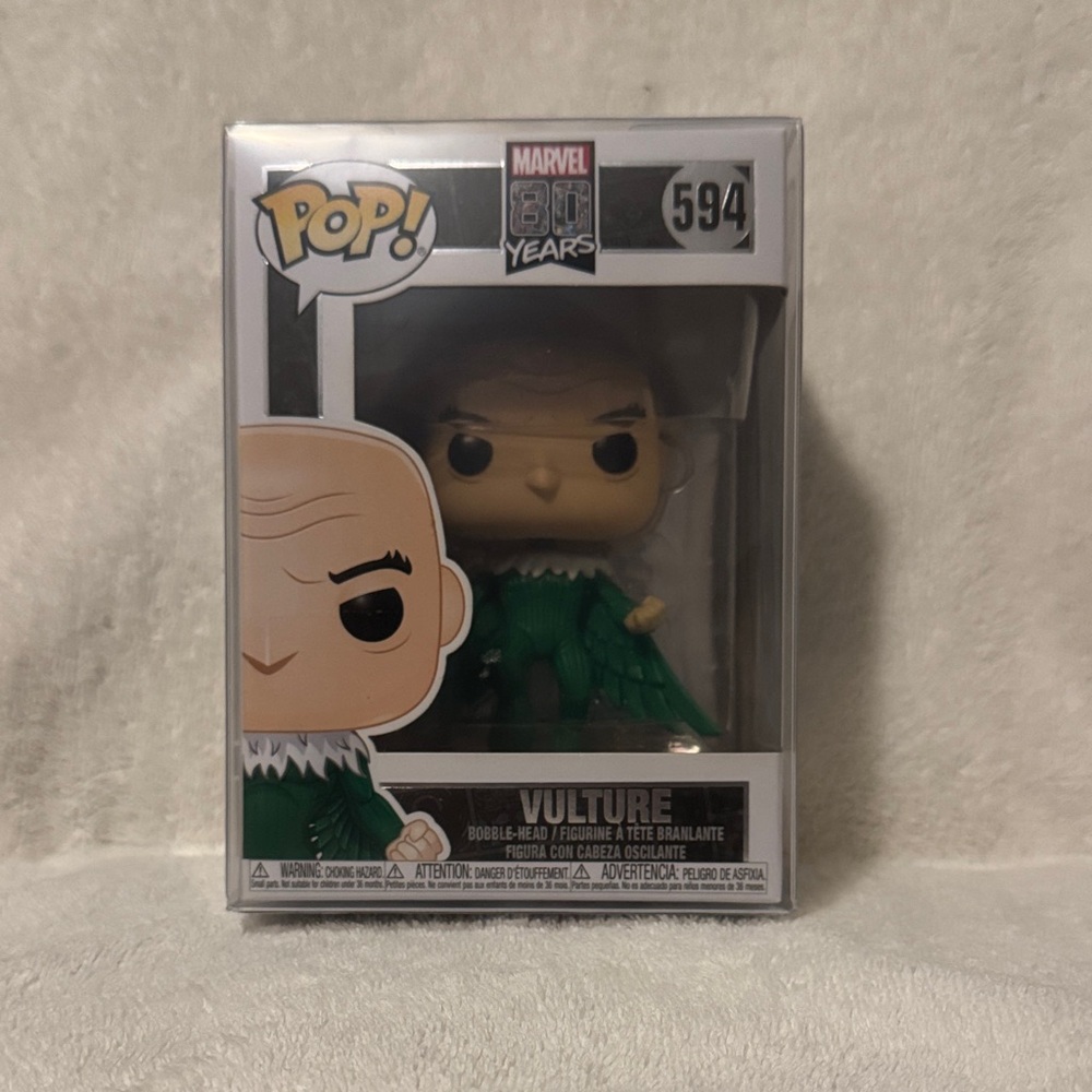 Funko Pop Vulture Figure - Green and Black